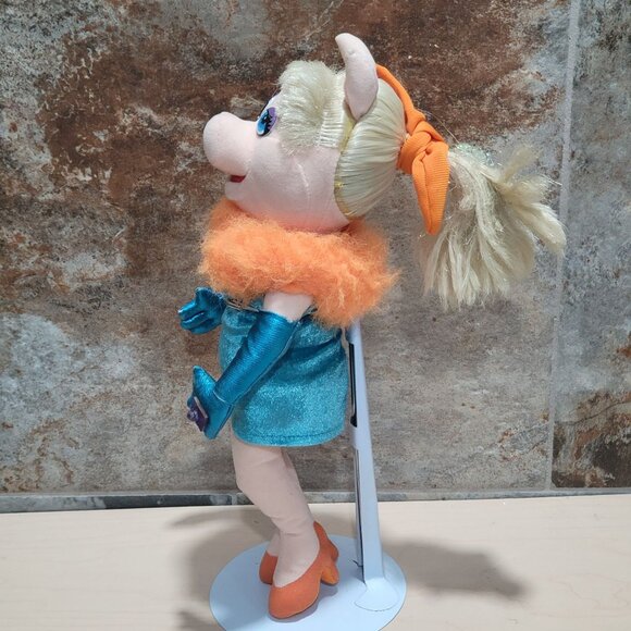 Vintage Miss Piggy The Muppets Plush Doll Stuffed Animal - Picture 6 of 12